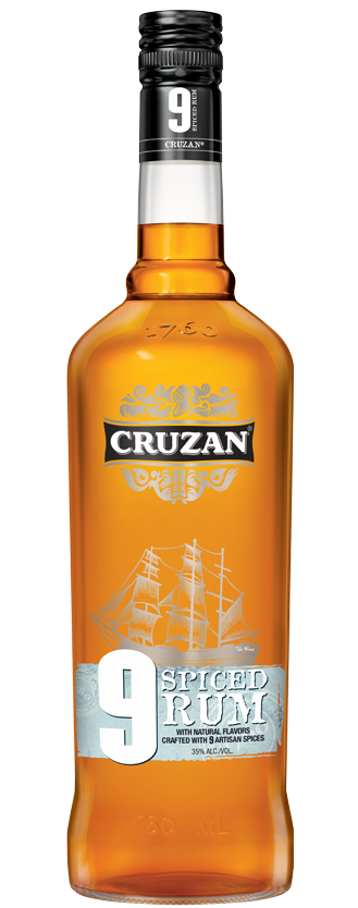 Bottle of Cruzan® 9 Spiced Rum
