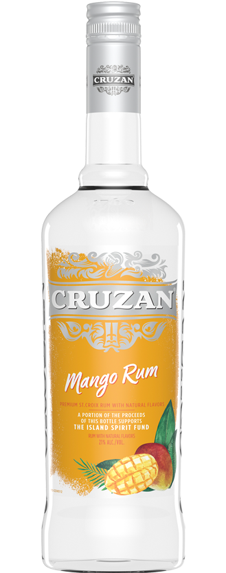Bottle of Cruzan® Mango Rum
