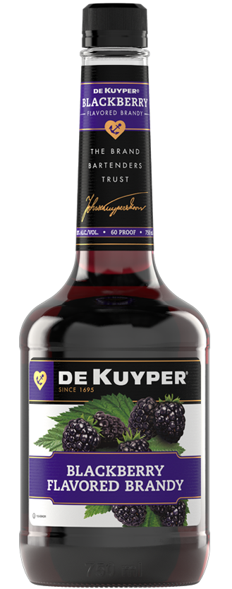 Bottle of DeKuyper® Blackberry Flavored Brandy
