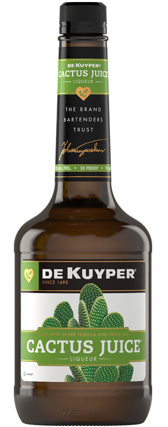 Bottle of DeKuyper® Cactus Juice® Schnapps
