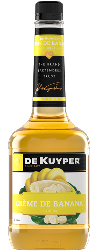 Bottle of DeKuyper® Creme de Banana
