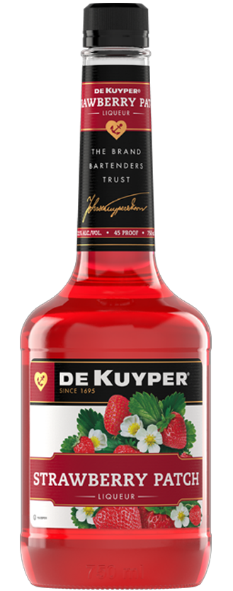 Bottle of DeKuyper® Strawberry Patch Schnapps
