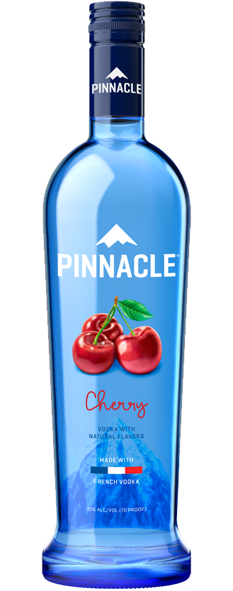 Bottle of Pinnacle® Cherry&nbsp;Vodka
