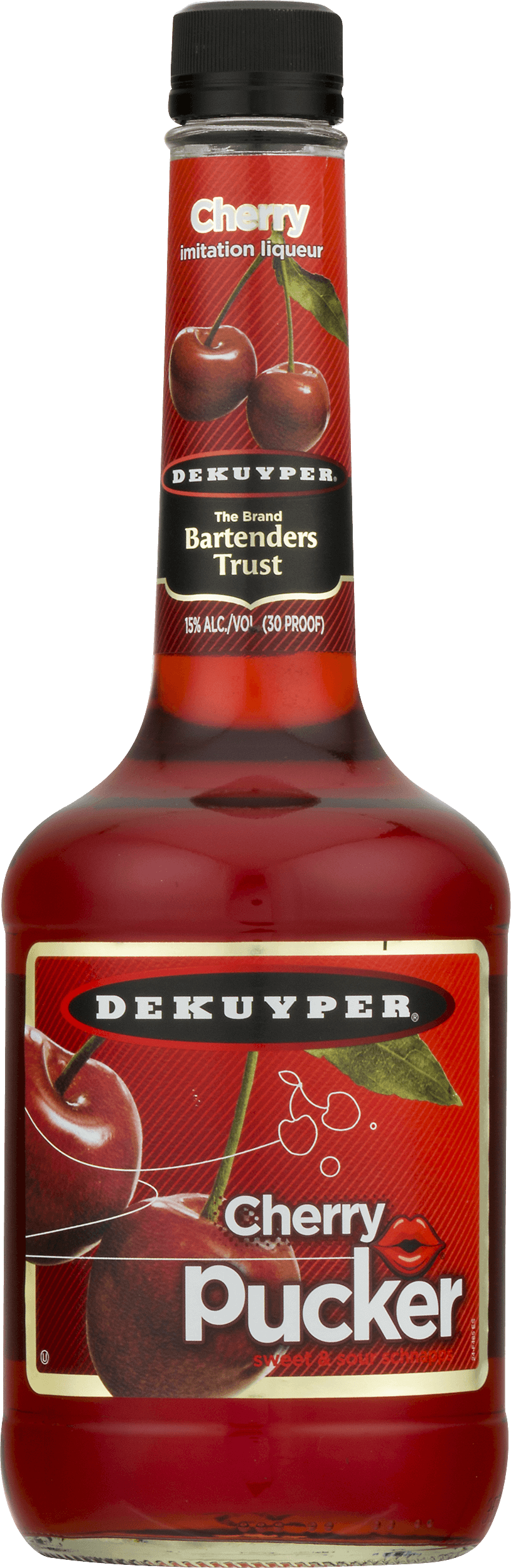 Bottle of DeKuyper® Cherry Pucker Liqueur
