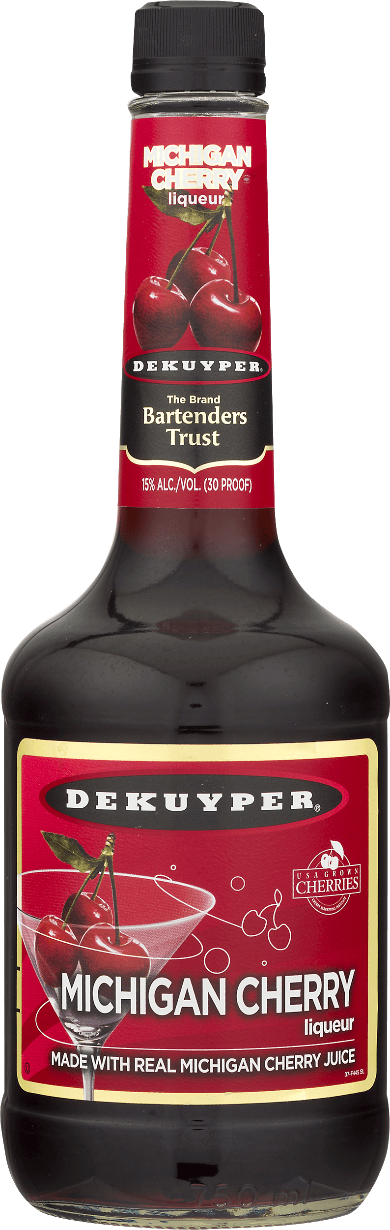 Bottle of DeKuyper® Michigan Cherry
