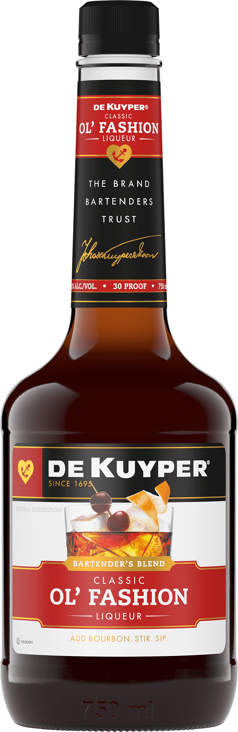 Bottle of DeKuyper® Classic Ol’ Fashion
